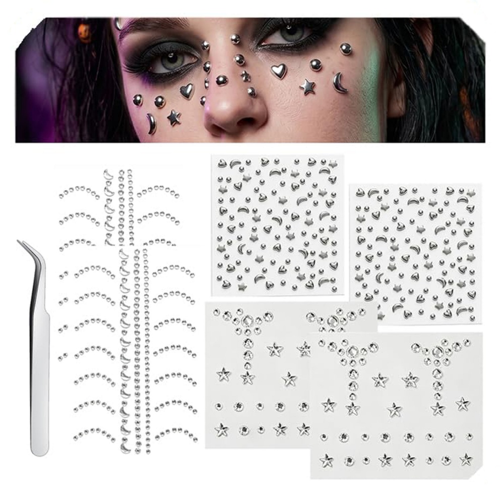 Body Jewelry Labret - Piercing palsu, bola-bola tempel di hidung,