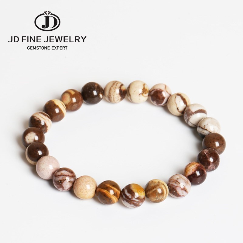 Body Jewelry Australia - JD Australia Alami Garis-garis Zebra Jasper