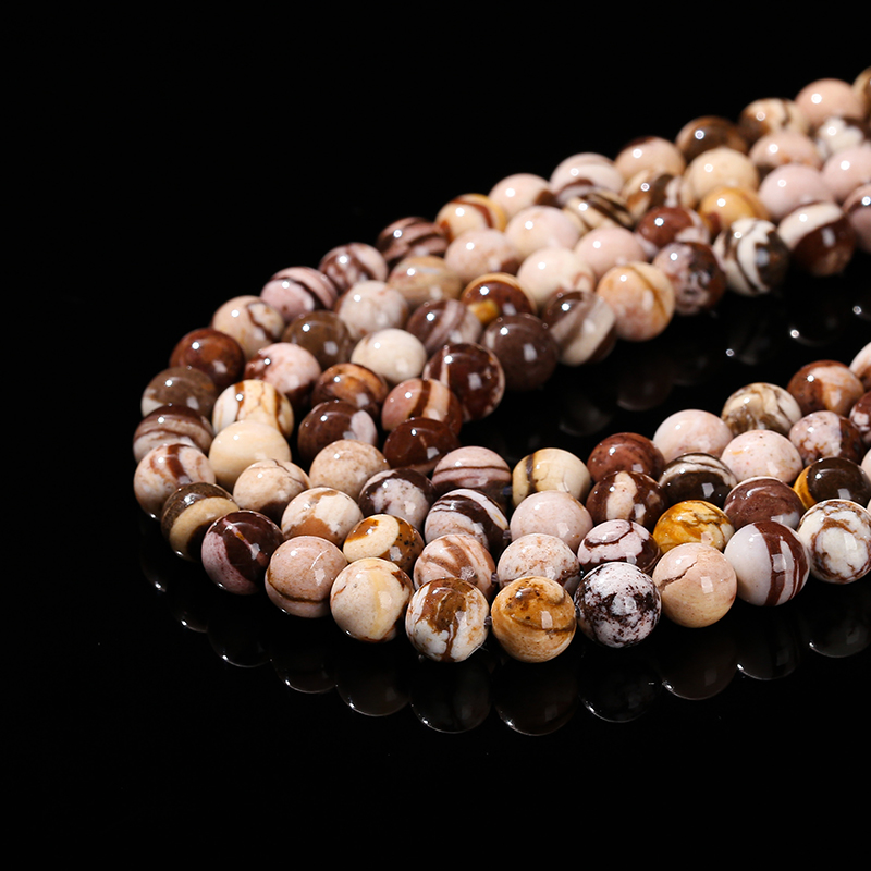 Body Jewelry Australia - Manik-manik Batu Alam Australia Zebra Jasper