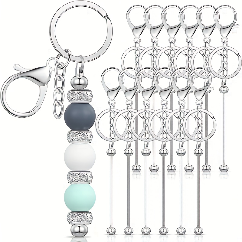 Body Jewelry Unique - 12 Buah Set Gantungan Kunci Besi