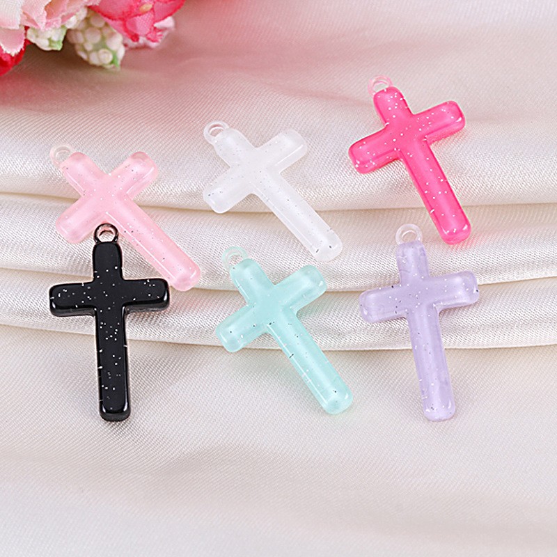 6 pcs liontin resin bentuk sal - Body Jewelry Y2K ulasan dan harga