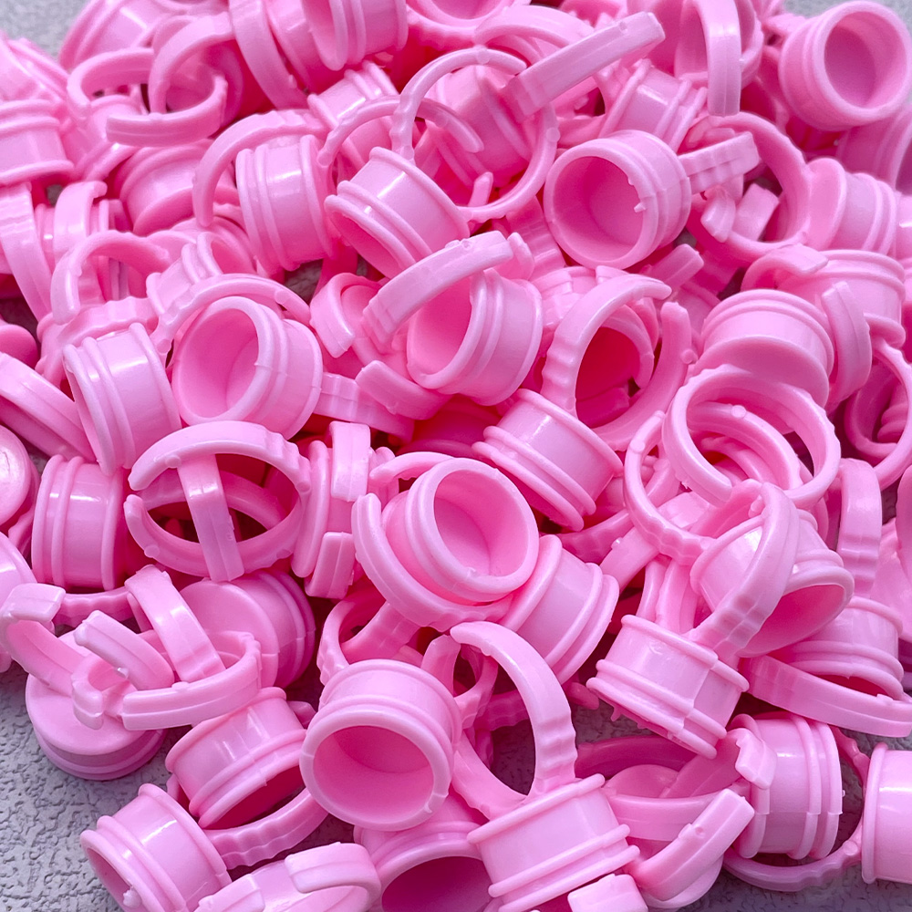 100 Buah Cangkir Cincin Lem Se - Body Jewelry Tattoo ulasan dan harga