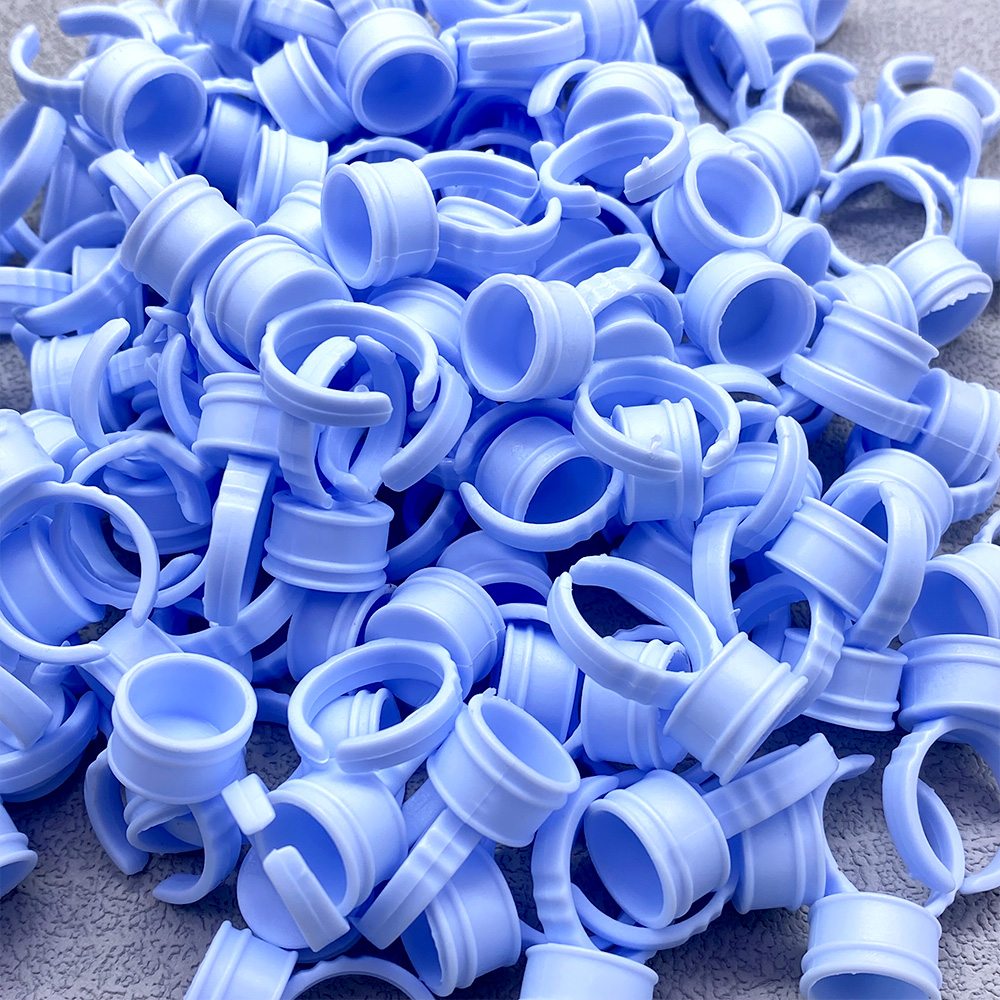 100 Buah Cangkir Cincin Lem Se - Body Jewelry Tattoo ulasan dan harga