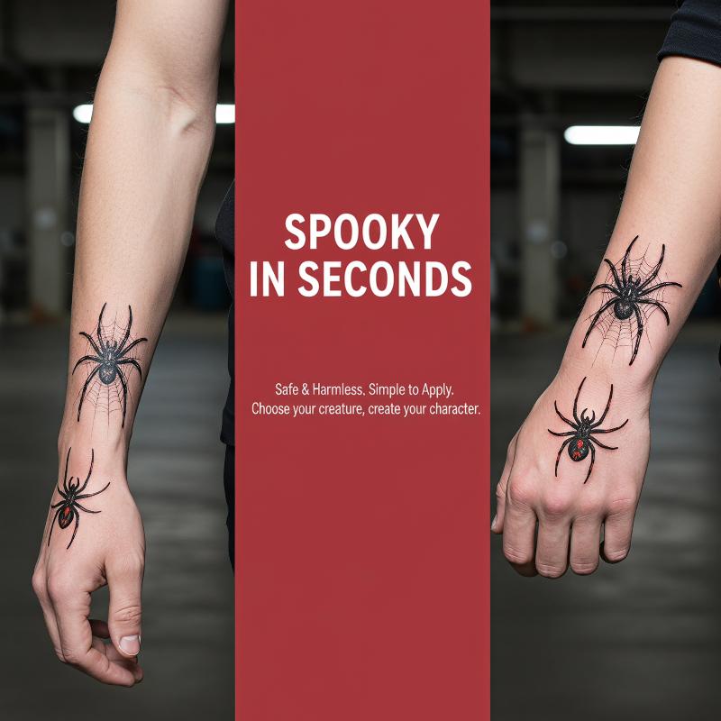 Stiker Tato Sementara 5PCS Des - Body Jewelry Tattoo ulasan dan harga