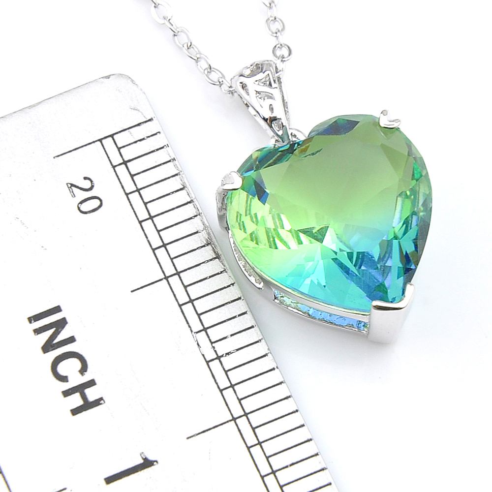 Hati Bi berwarna Turmalin Batu - Body Jewelry Australia ulasan dan harga