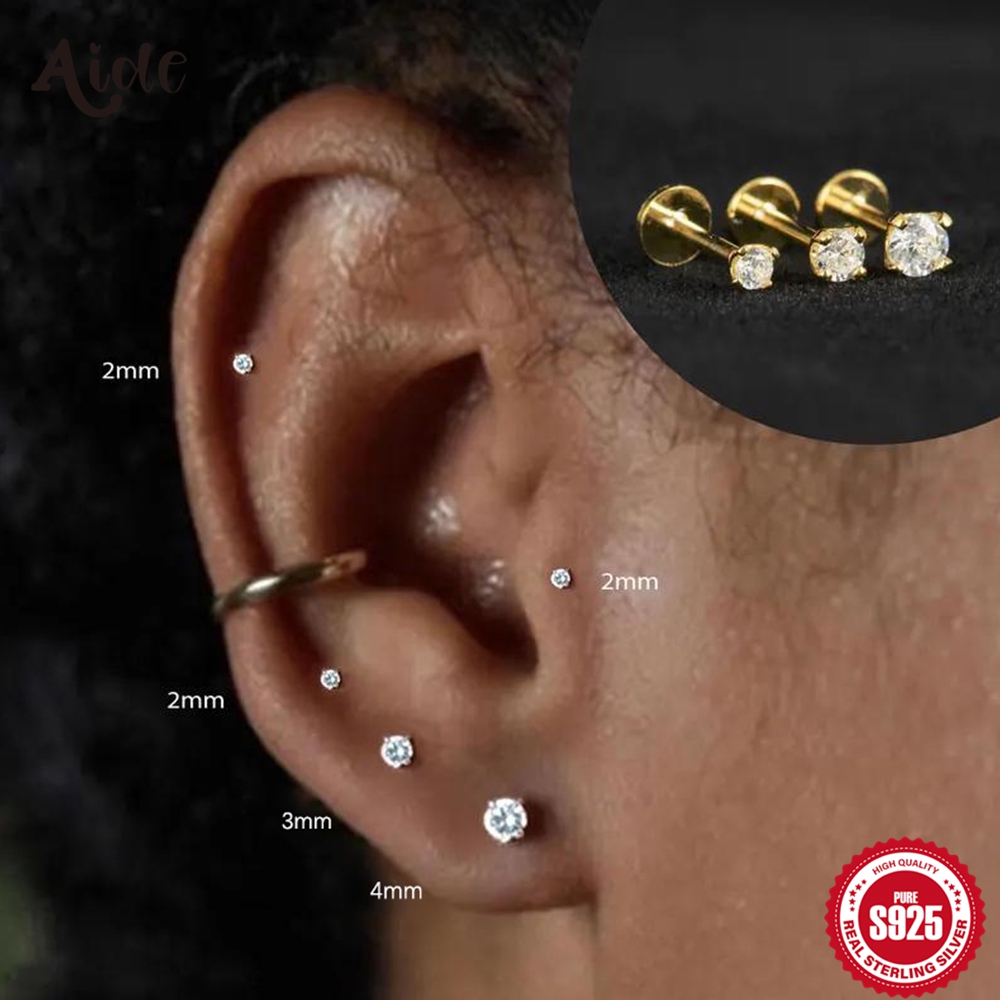 Anting-anting stud labret mois - Body Jewelry Labret ulasan dan harga