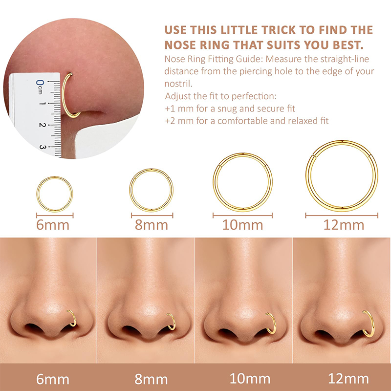 Cincin Telinga, Bibir, Tragus, - Body Jewelry Surgical Steel ulasan dan harga