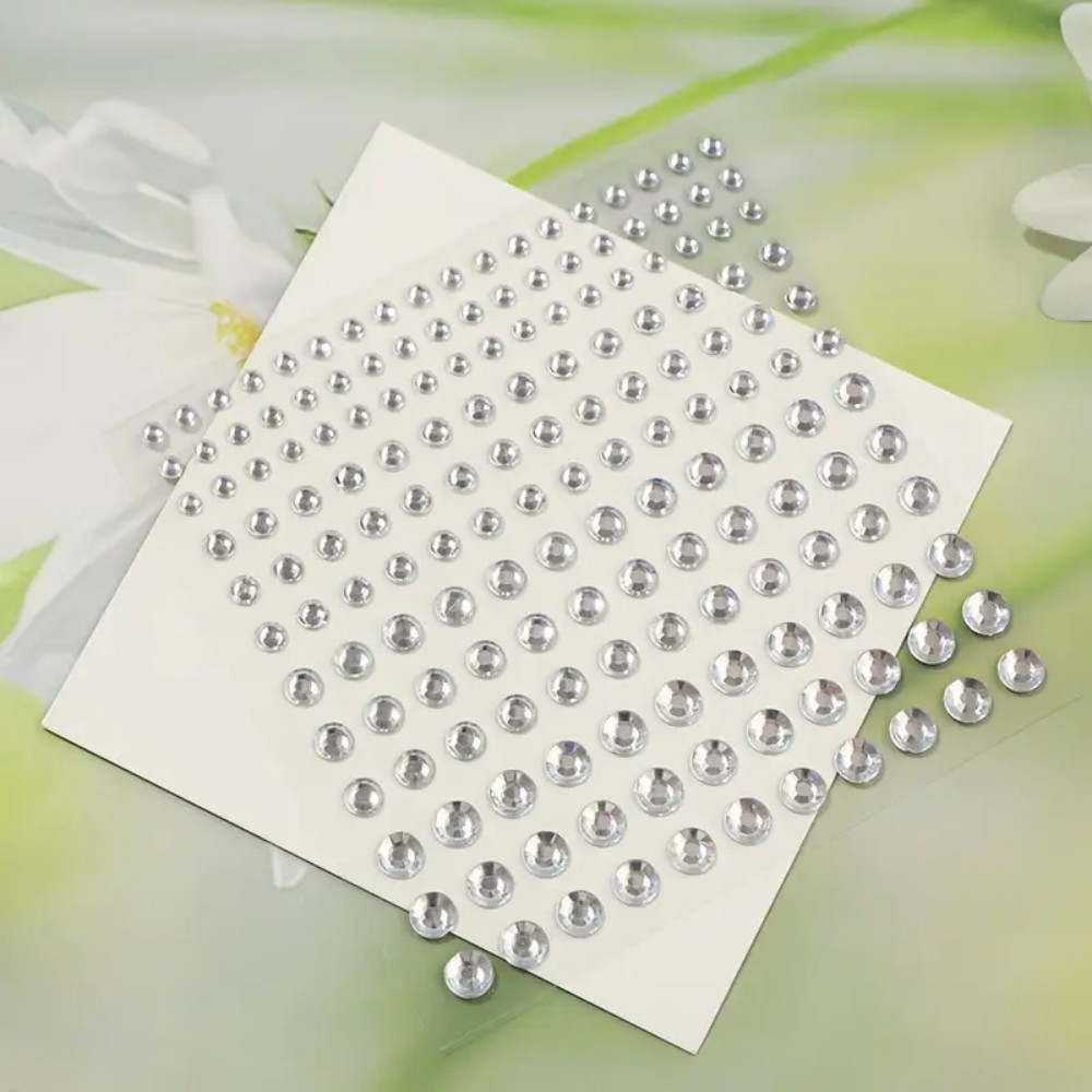 165 Buah Stiker Berlian Imitas - Body Jewelry Labret ulasan dan harga
