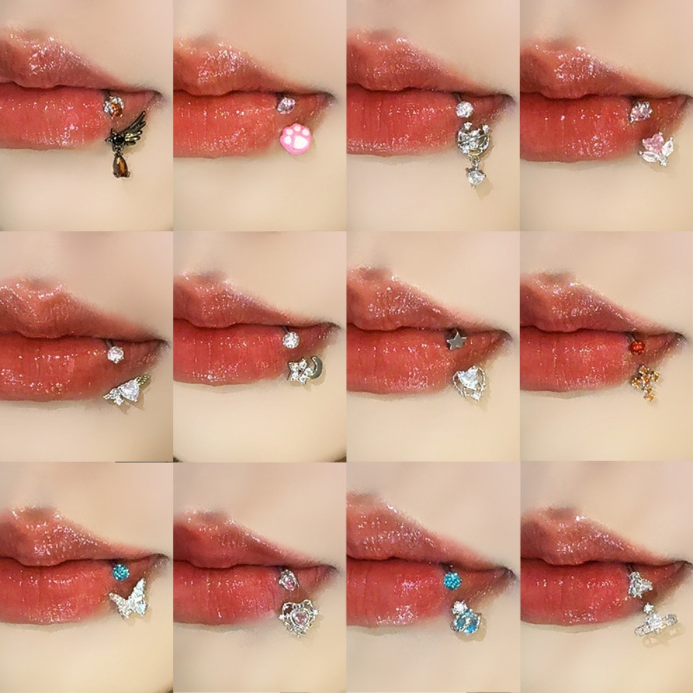 Koleksi Cincin Bibir Horseshoe - Body Jewelry Europe ulasan dan harga