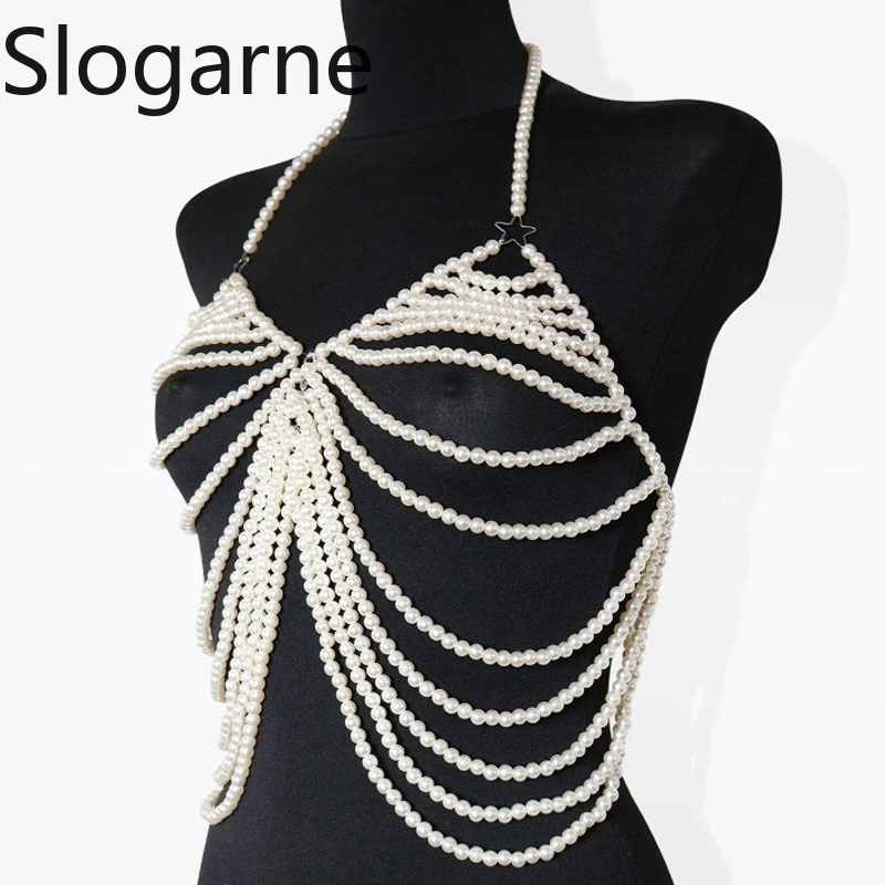 Perhiasan Rantai Tubuh Mutiara - Body Jewelry Europe ulasan dan harga