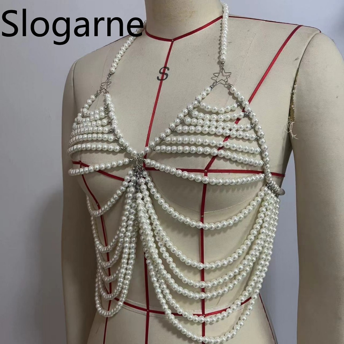 Perhiasan Rantai Tubuh Mutiara - Body Jewelry Europe ulasan dan harga