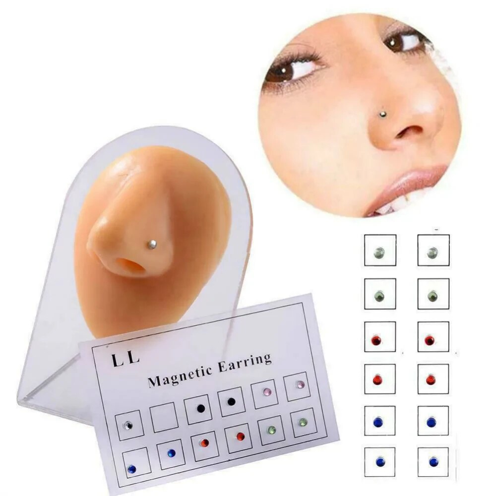 12 buah/kartu palsu penipu Mag - Body Jewelry Labret ulasan dan harga