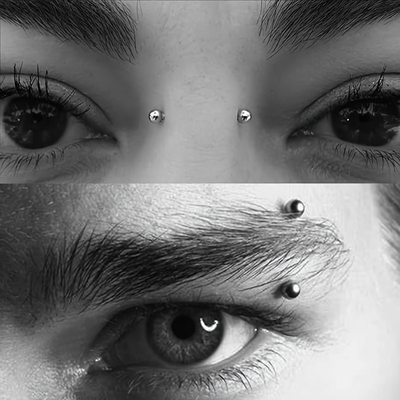 Tindik Palsu, Cincin Bibir Pal - Body Jewelry Labret ulasan dan harga
