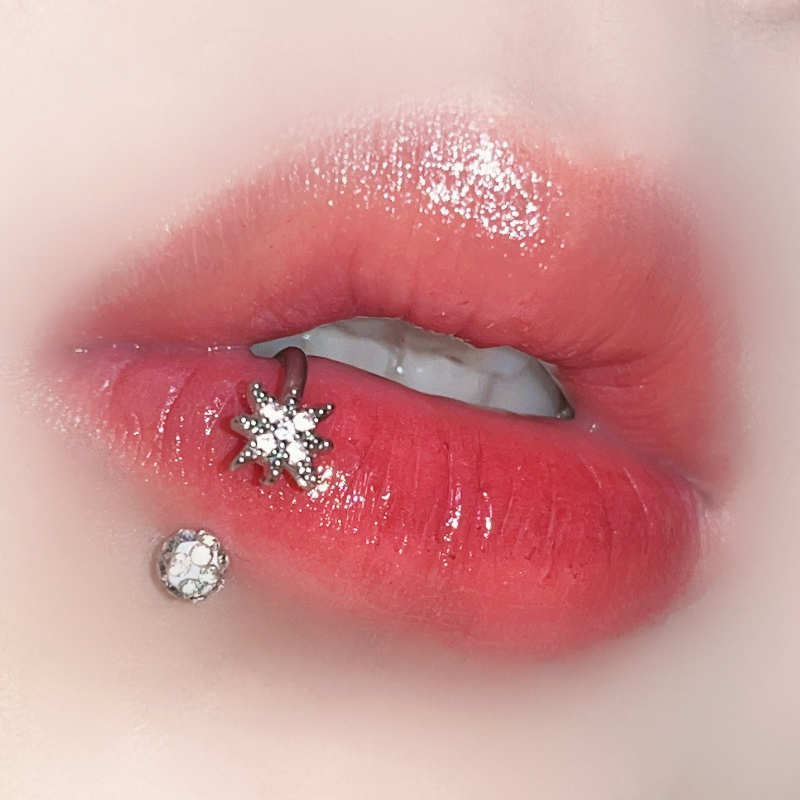 2026 1Pc Anting Bibir Trendy G - Body Jewelry Labret ulasan dan harga