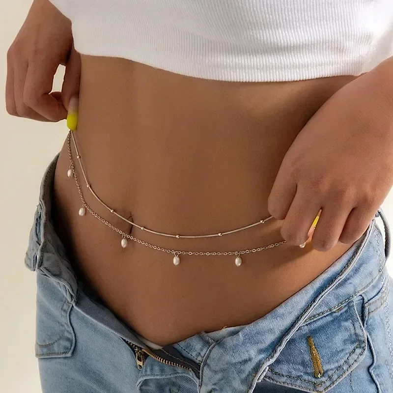 Baru Charm seksi dua lapisan r - Body Jewelry Women ulasan dan harga