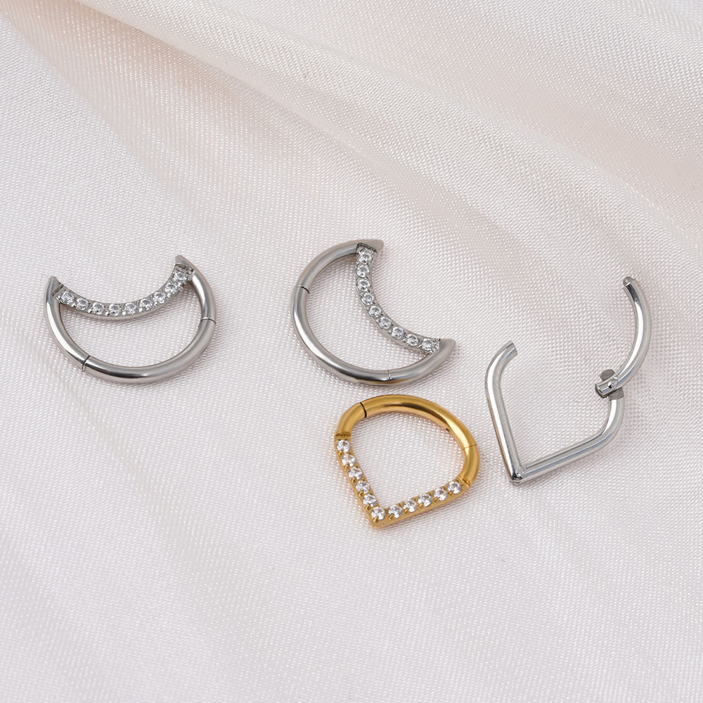 F136 Anting-Anting Helix Tulan - Body Jewelry Labret ulasan dan harga