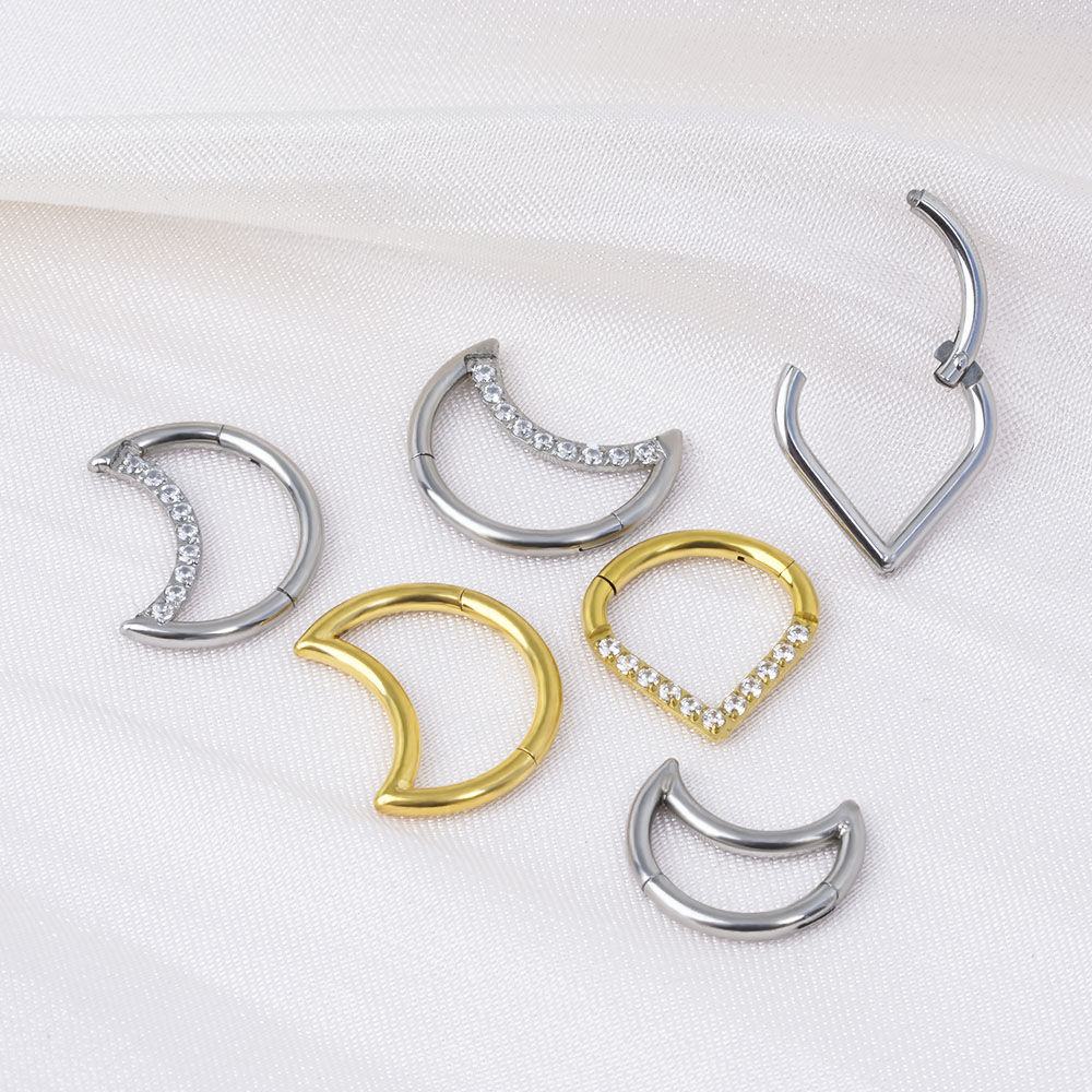 F136 Anting-Anting Helix Tulan - Body Jewelry Labret ulasan dan harga