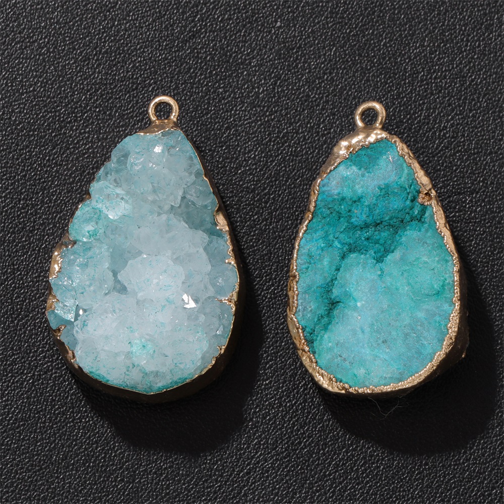 1 Buah Liontin Geode Batu Akik - Body Jewelry Unique ulasan dan harga