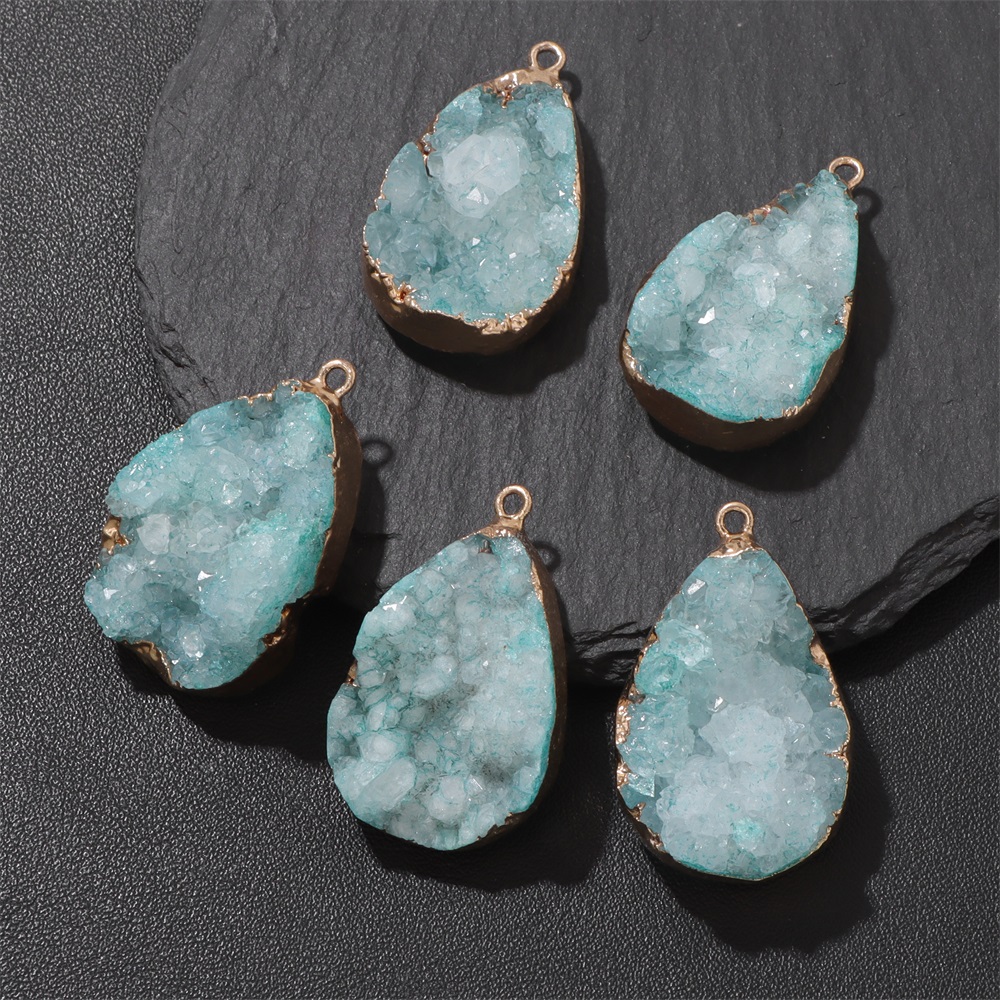 1 Buah Liontin Geode Batu Akik - Body Jewelry Unique ulasan dan harga