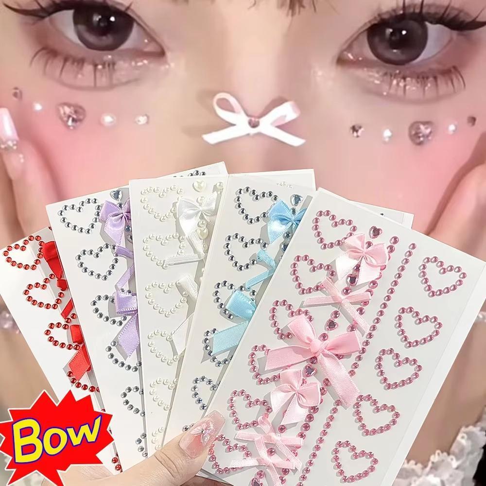 1 Lembar Stiker Tato Berlian K - Body Jewelry Tattoo ulasan dan harga