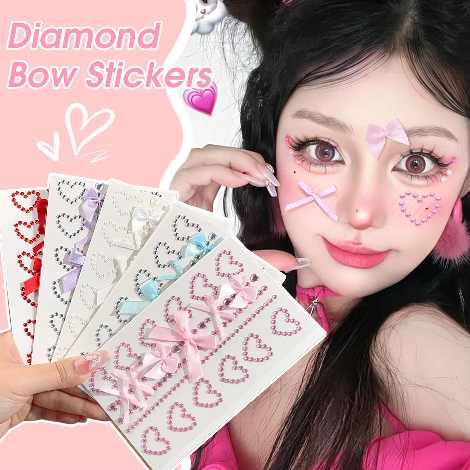 1 Lembar Stiker Tato Berlian K - Body Jewelry Tattoo ulasan dan harga