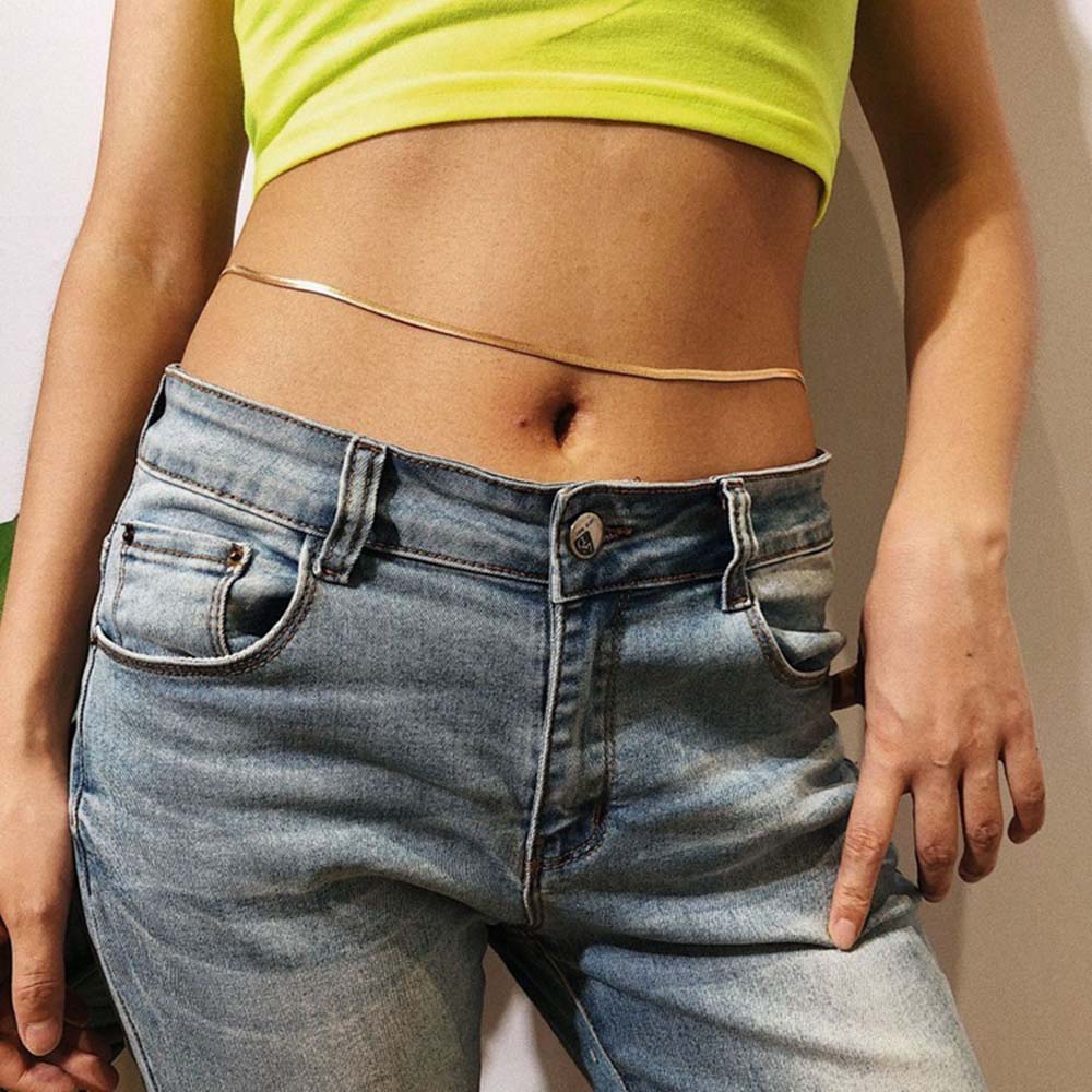 Kalung Pinggang Wanita Seksi M - Body Jewelry Europe ulasan dan harga