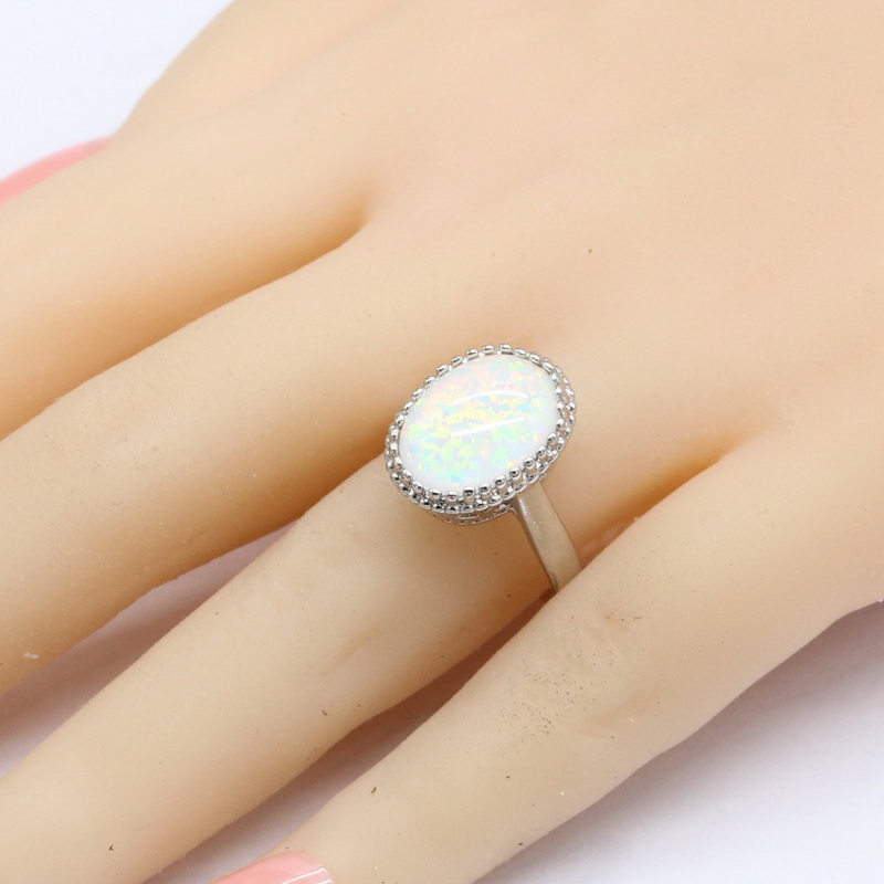Australia batu Opal putih set  - Body Jewelry Australia ulasan dan harga