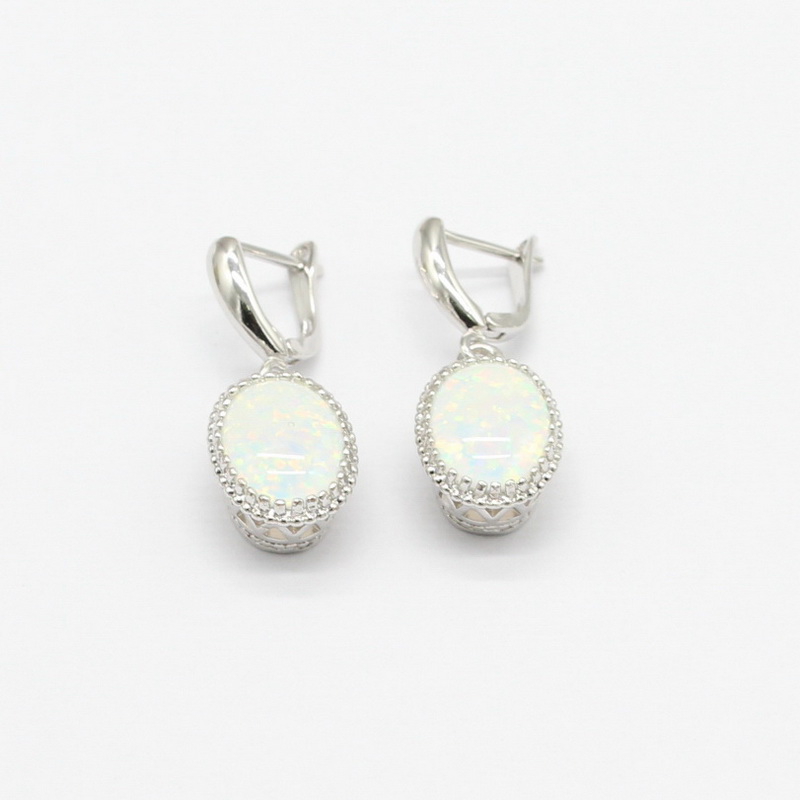Australia batu Opal putih set  - Body Jewelry Australia ulasan dan harga
