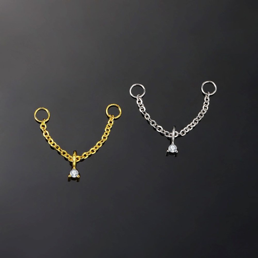 1set Anting-anting dan Rantai  - Body Jewelry Europe ulasan dan harga