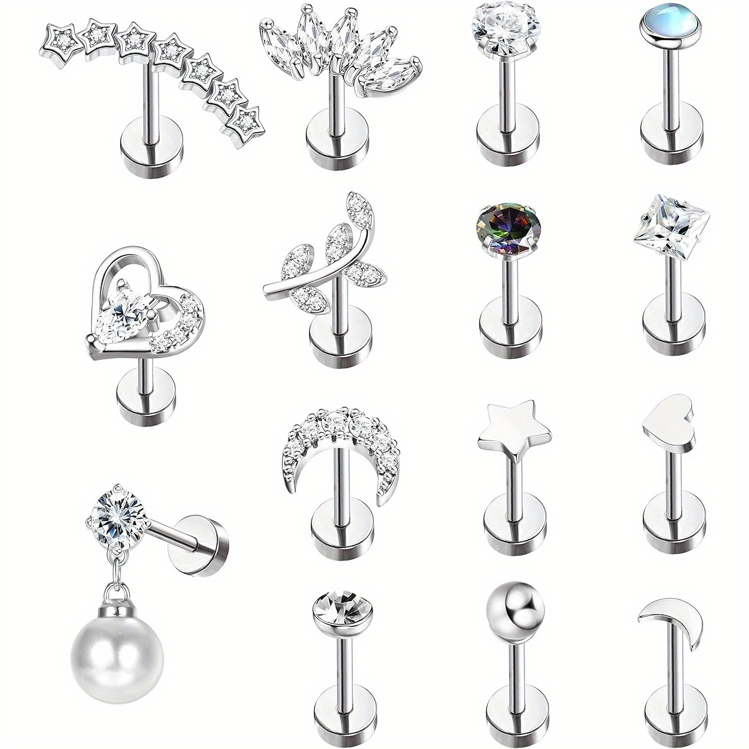 Drperfect anting-anting kancin - Body Jewelry Surgical Steel ulasan dan harga