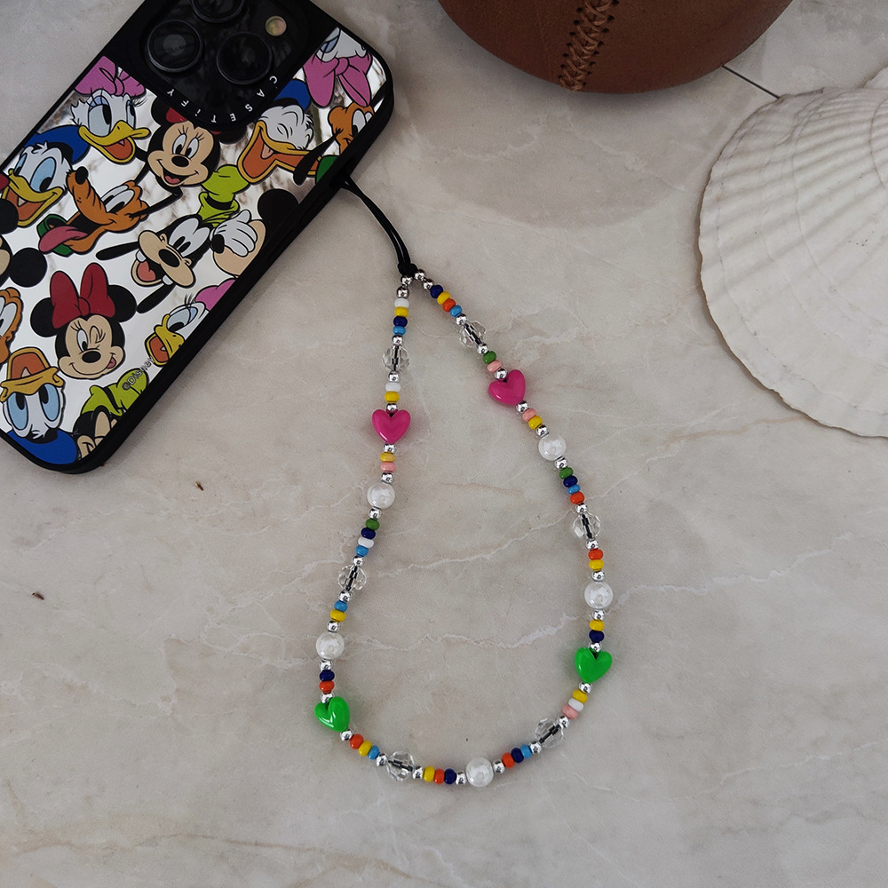KKBEAD jimat telepon hati Y2K  - Body Jewelry Y2K ulasan dan harga