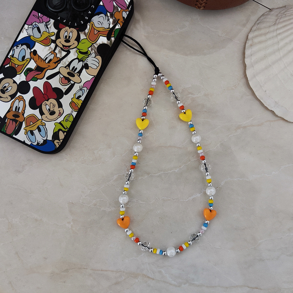 KKBEAD jimat telepon hati Y2K  - Body Jewelry Y2K ulasan dan harga