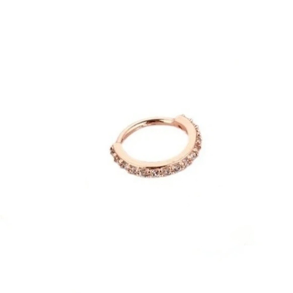 Cincin Hidung Zirkon Kubik Bul - Body Jewelry Europe ulasan dan harga