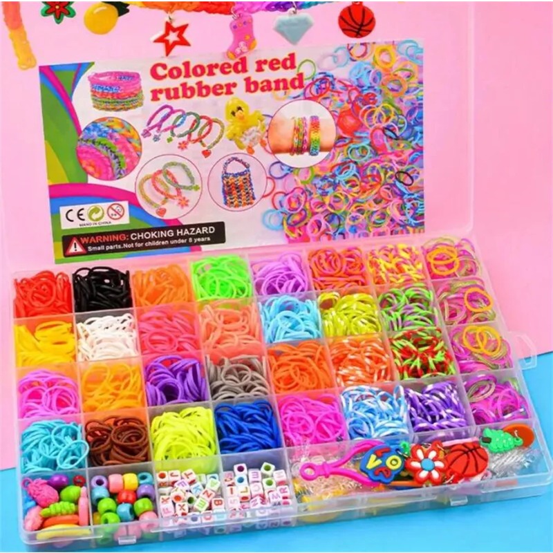 4300+ pcs 32 Warna Karet Gelan - Body Jewelry Unique ulasan dan harga