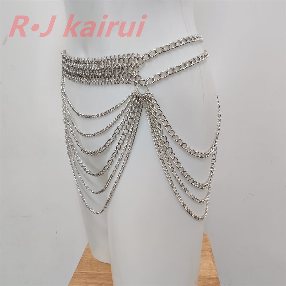 Rantai Pinggang Perak Desain U - Body Jewelry Unique ulasan dan harga