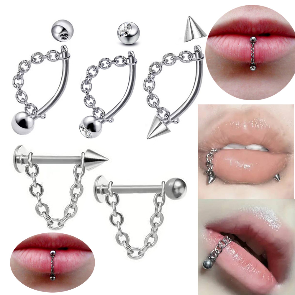 Cincin Puting 16G dari Baja Be - Body Jewelry Surgical Steel ulasan dan harga