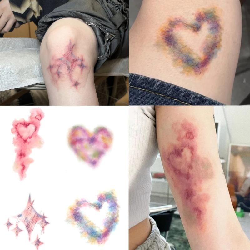 4 Lembar Tato Temporer Luka Me - Body Jewelry Tattoo ulasan dan harga