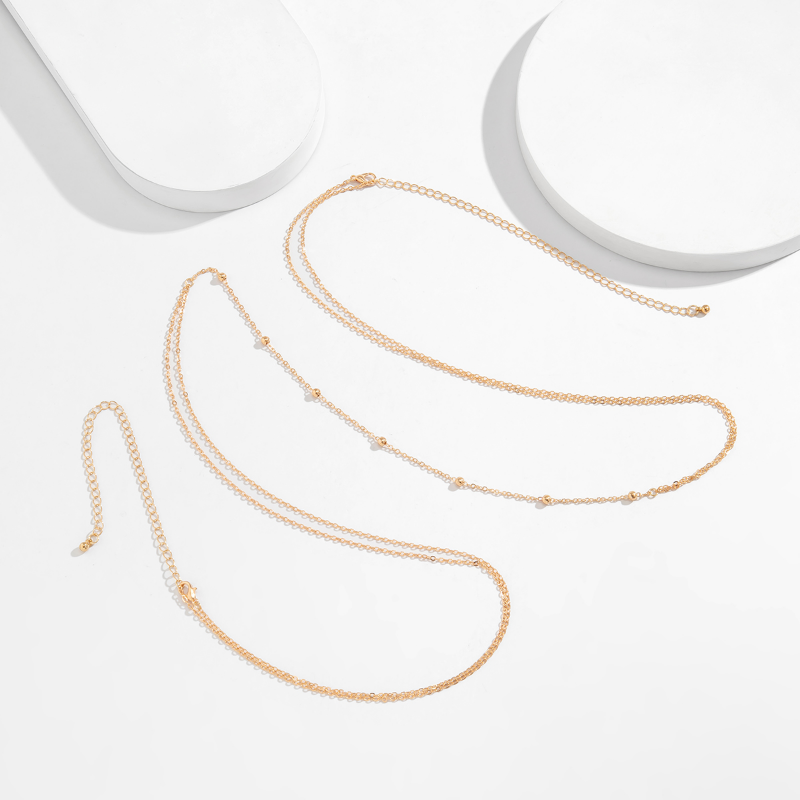 Kalung Rantai Tubuh Sederhana  - Body Jewelry Women ulasan dan harga