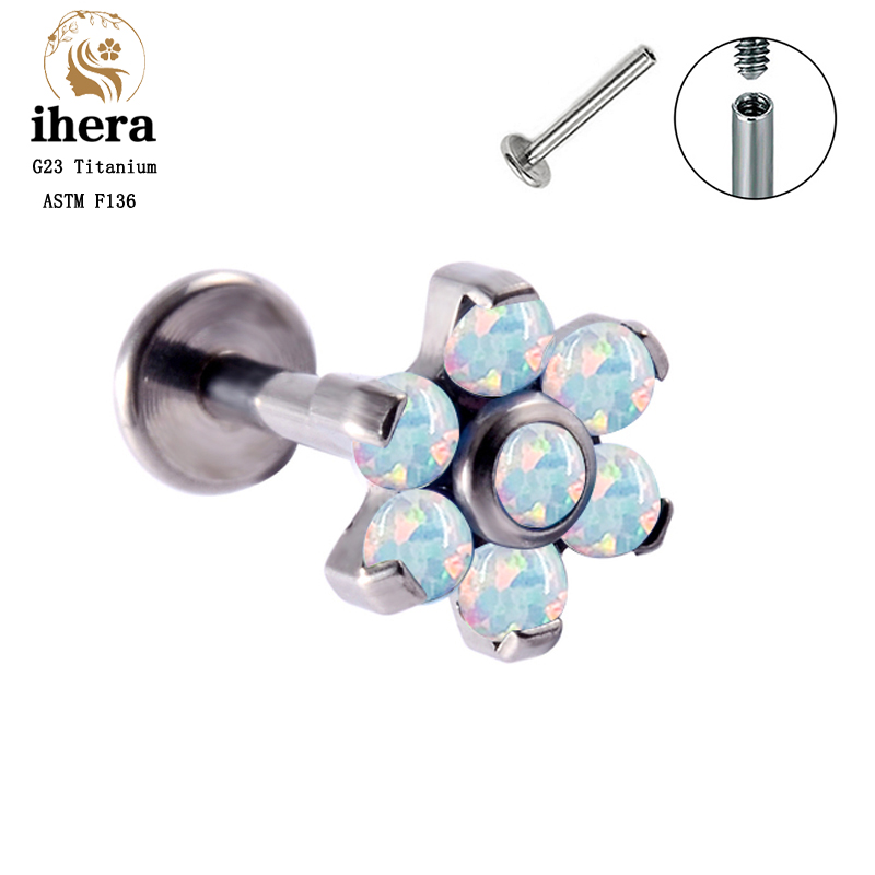 Anting-anting tusuk titanium G - Body Jewelry Labret ulasan dan harga