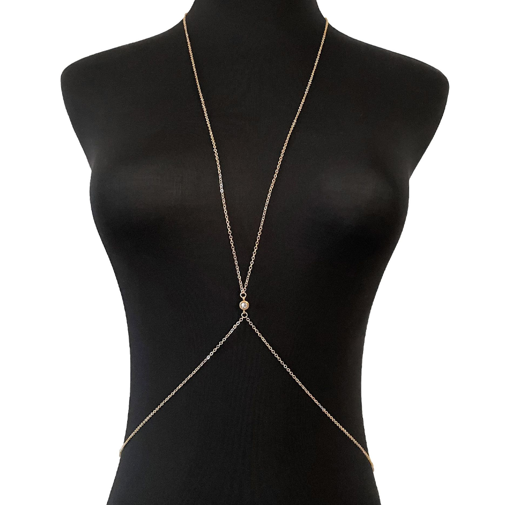 Rantai Tubuh Minimalis Seksi B - Body Jewelry Women ulasan dan harga