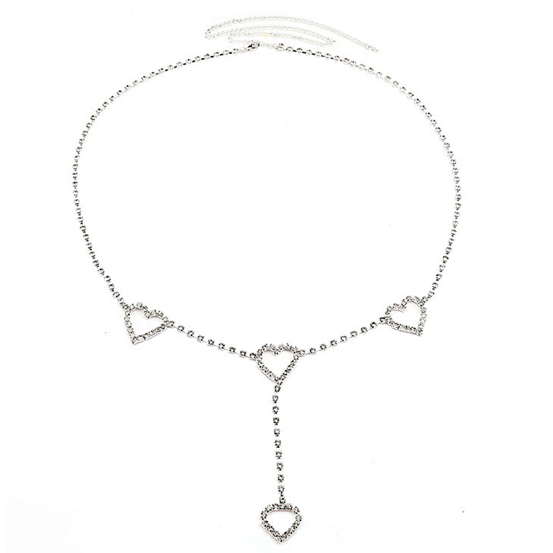 2000S Rantai Pinggang Hati Kri - Body Jewelry Y2K ulasan dan harga
