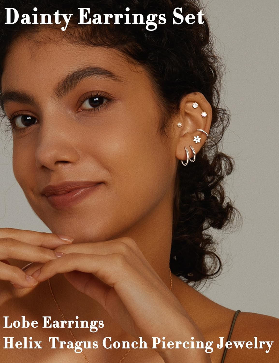 FASACCO 1 Pasang Anting Baja B - Body Jewelry Surgical Steel ulasan dan harga